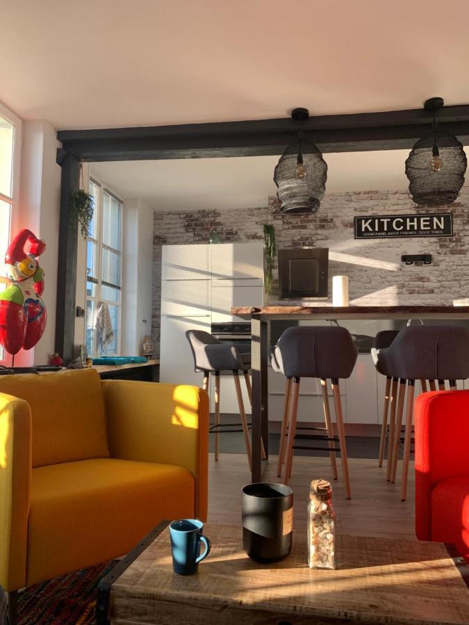 La Loge Des Artistes Apartman Honfleur Kültér fotó